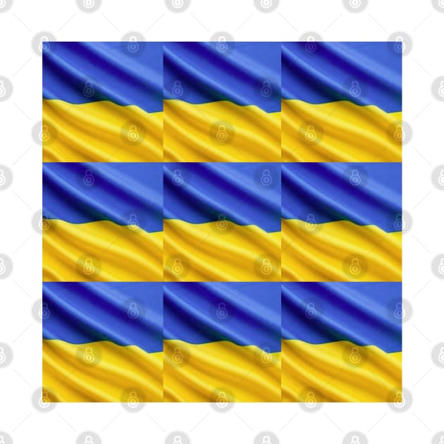 Ukraine Flag by Dale Preston Design