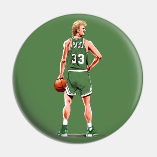 Larry Bird Pin