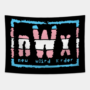 W3IRD GVNG ''NWX (TRANS PRIDE)'' Tapestry