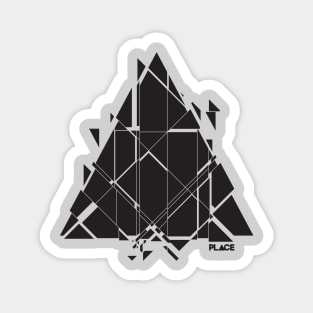 PLACE Sci-Fi Triangle Magnet