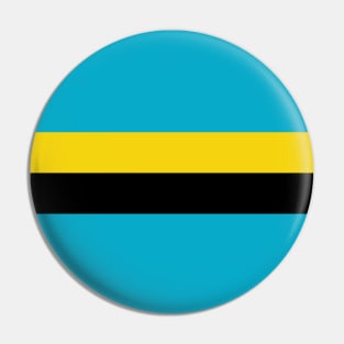 Bahamas Color Block - Blue Black Gold Pin