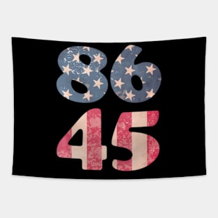 8645 Impeach President Trump American Flag Tapestry