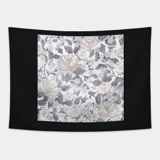 Minimal Colorful Abstract Leaf Pattern Tapestry