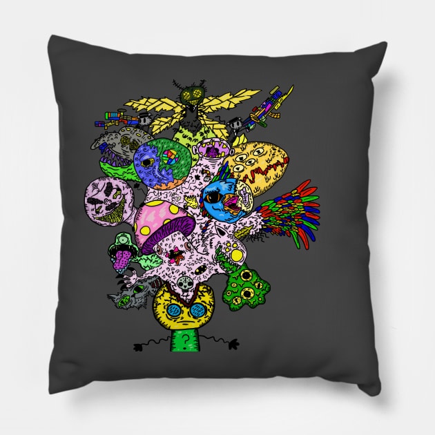 Questionable Imagination Pillow by Omaroon