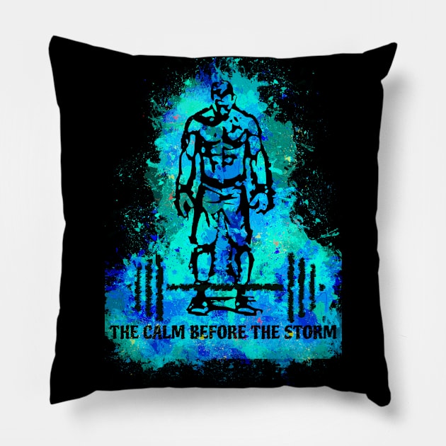 The Calm Before the Storm Pillow by Birding_by_Design