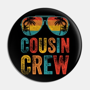 Cousin Crew Beach Retro Aviator Sunglasses Pin