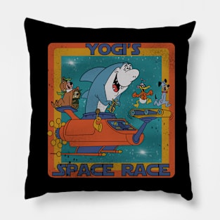 Retro Cartoon of the 80s Pillow