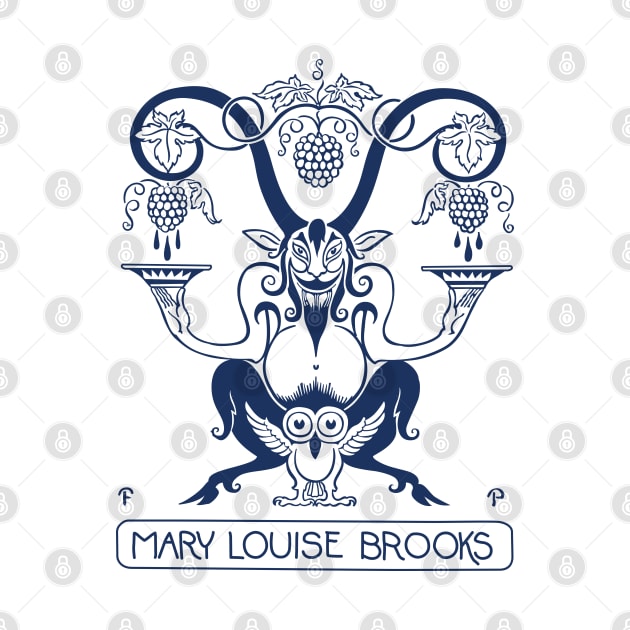 Mary Louise Brooks™ Bookplate by Louise Brooks®