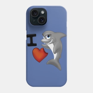 I Love Sharks Phone Case