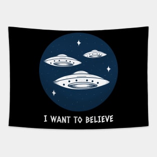 I want to believe,Flying Saucer Tapestry