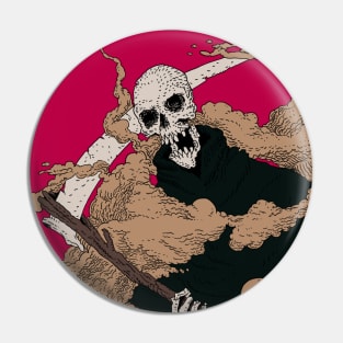 Smoking Death Pin