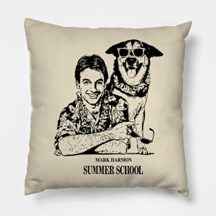 Summer School 1980s Pillow