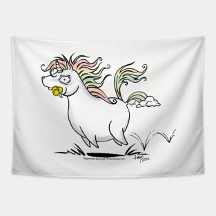 Farting Unicorn Tapestry