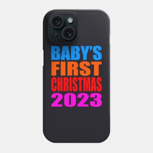 Baby's first Christmas 2023 Phone Case
