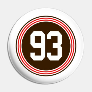 B J Goodson Cleveland Browns Pin