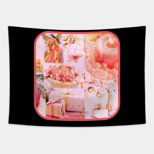 Christmas Collage Tapestry