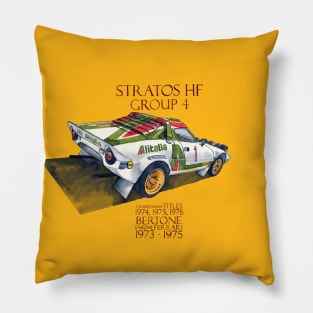 Lancia Stratos Pillow