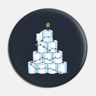 Toilet Paper Christmas Tree Pin