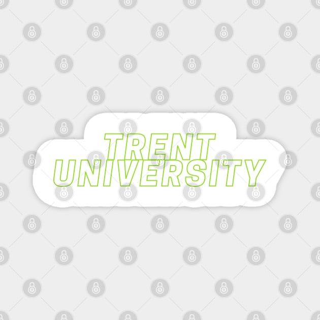 Trent University Magnet by stickersbyjori