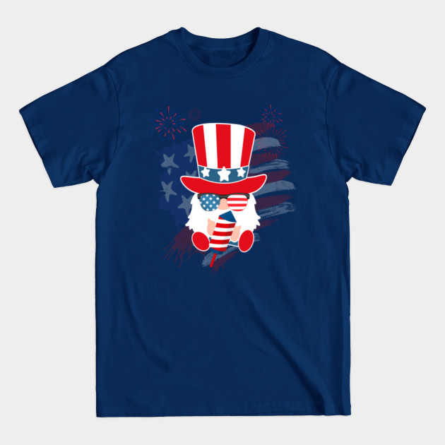 Discover Gnome 4th Of July Sunflower Truck Fireworks - Gnome 4th Of July Fireworks - T-Shirt