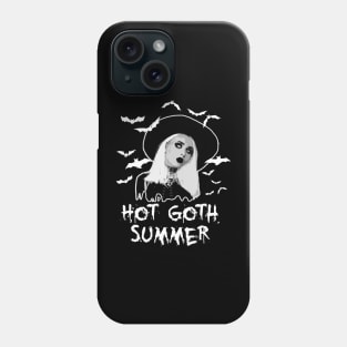 Hot Goth Summer - Horror Girl Phone Case