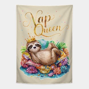 Nap Queen: Watercolor Dreams Tapestry