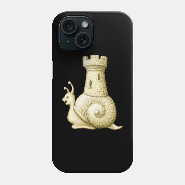 Chateau Escargot Phone Case by FlyingSnail