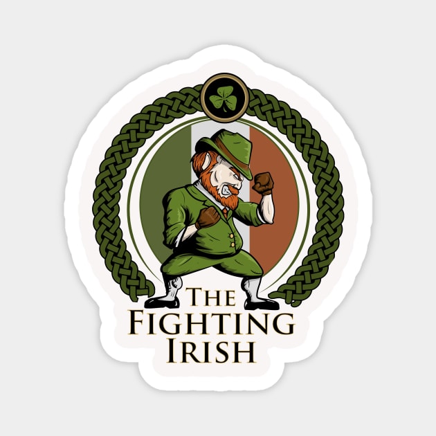 Fighting Irish Magnet by Illcesar