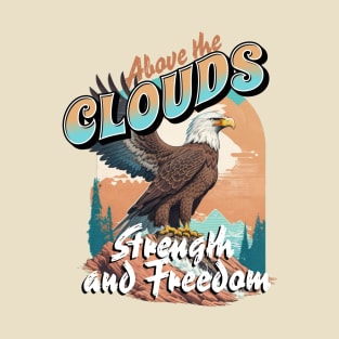 Above the Clouds Eagle Freedom T-Shirt
