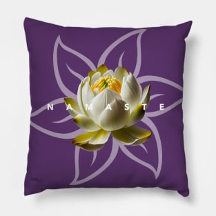 Namaste Spiritual Mandala Pillow