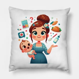 Cute Mother Pillow