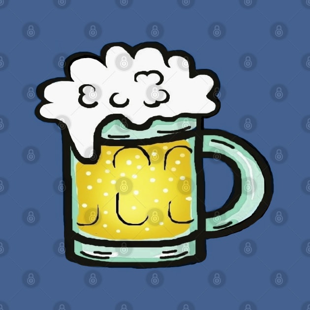 Mug of Beer by FranBail