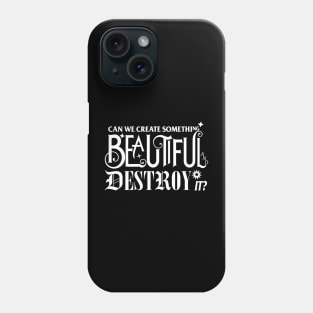 Disasterology (White) Phone Case