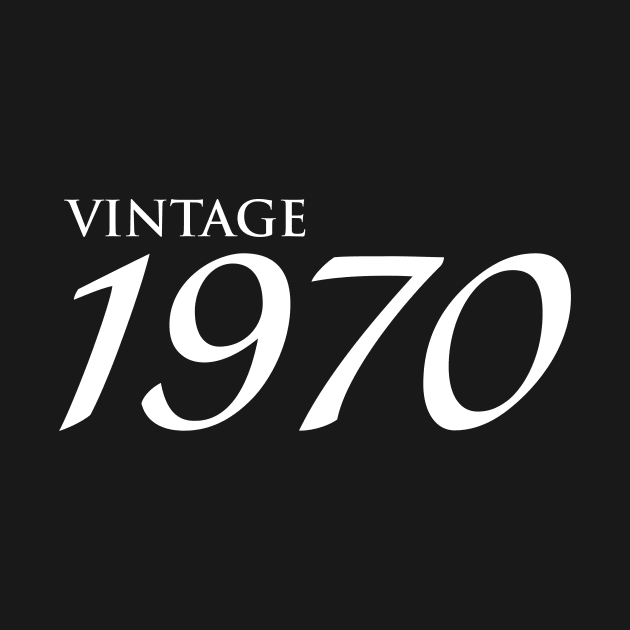 Vintage 1970 by ThrivingTees