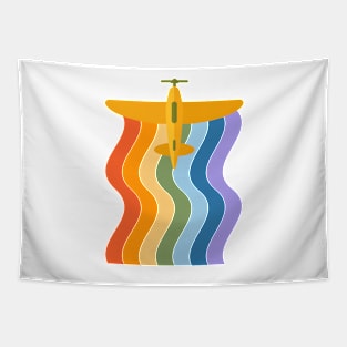 Pride Plane Tapestry