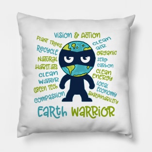 Earth Warrior Pillow