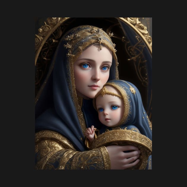 Madonna and Child by PSYOP Industries 