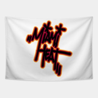 Miami Heat Tapestry