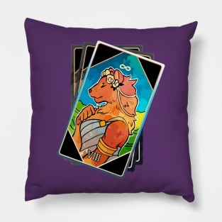 🌙 STRENGTH - The Arcana Mobile Tarot ☀️ Pillow