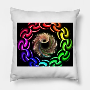 New Year's Spectrum Pillow