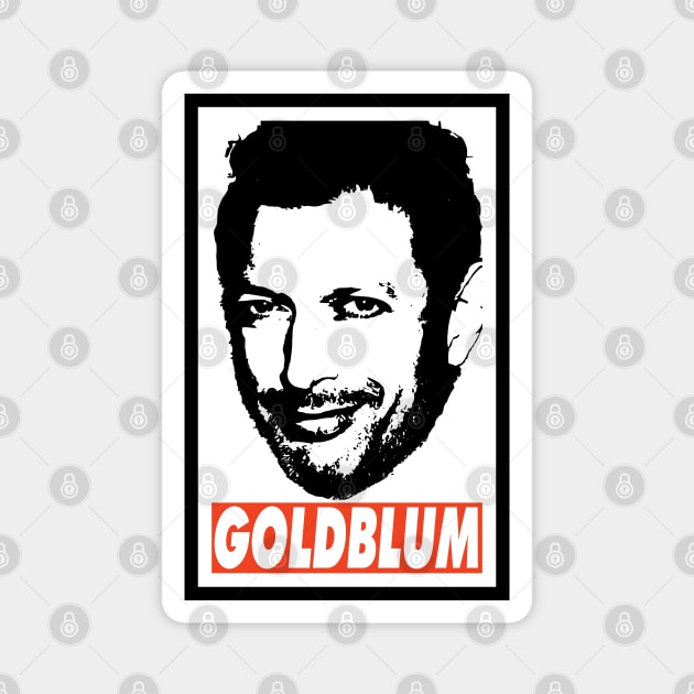 Goldblum Magnet by Nerd_art