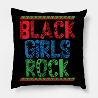 Black Girls Rock Black Girl Magic Black Pride Black History Melanin Pride Gift Pillow