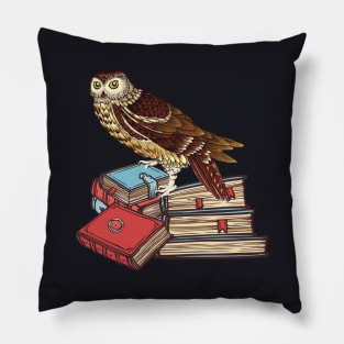 Books Owl Wisdom Reading Pillow