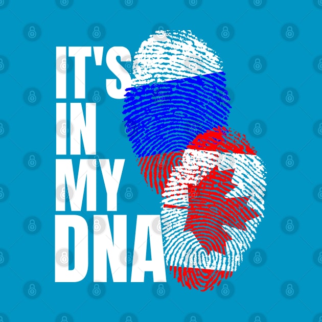 Russian Plus Canadian Mix Heritage DNA by Just Rep It!!