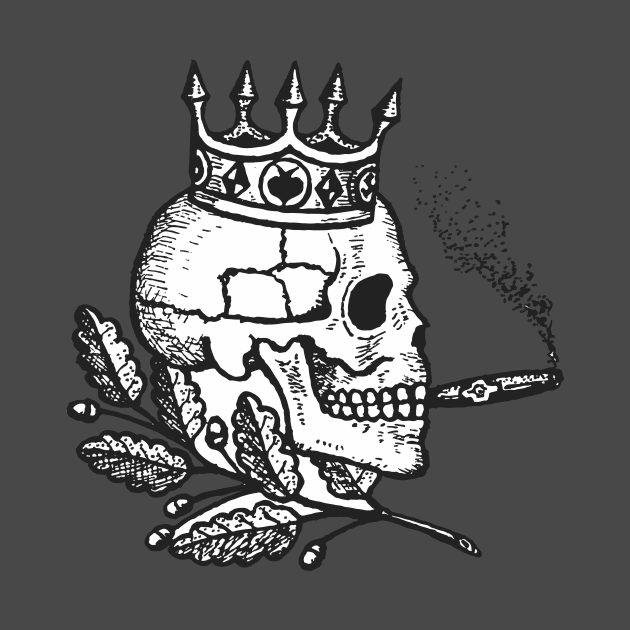 Smokin' Skull by haycitydesign