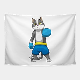 Cat Boxer Boxing gloves Boxing Tapestry