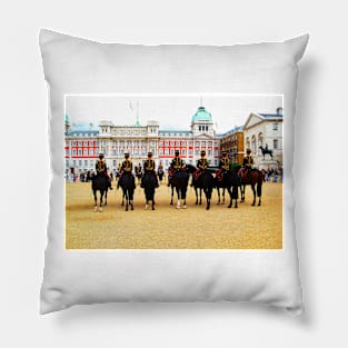 London. Mounted Royal Guards. Great Britain 2009 Pillow