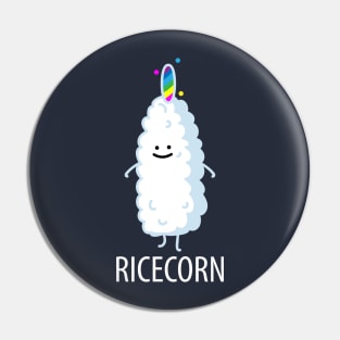 Unicorn sushi rice Pin