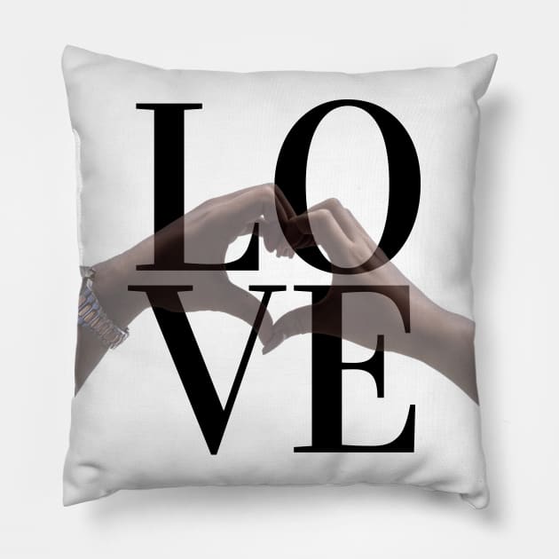 love me forever Pillow by vyoub_art