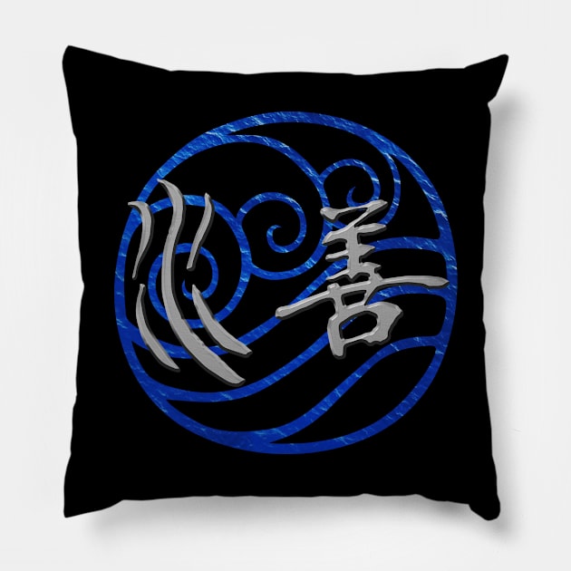 Waterbending Pillow by Colossal